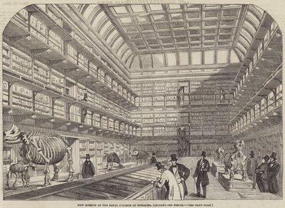 Nieuw museum van het Royal College of Surgeons, Lincoln